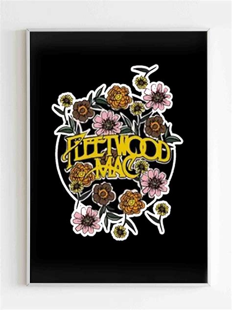 Fleetwood Mac Logo Art Poster