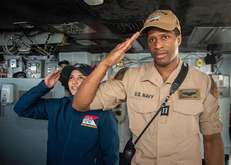 Dvids Images Uss Ronald Reagan Cvn Sailors Stand Watch In The