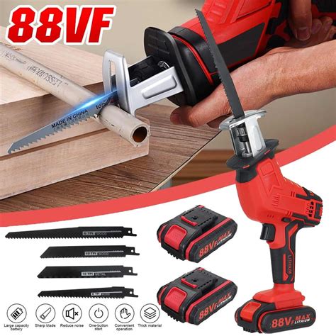 Mini Cordless Cutting Saw Rechargeable Reciprocating Saw Electric Saws ...