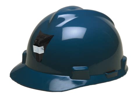 Casco Msa V Gard Jockey Con Slot Fastrac Iii Con Portalampara Y