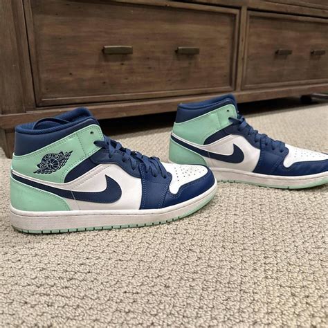 nike high top dunks mens   creases  scuff depop
