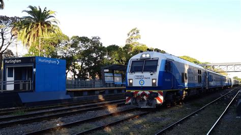 Tren n 563 Retiro junín con CNR CKD 8G 0004 CCK 20 por Hur rumbo