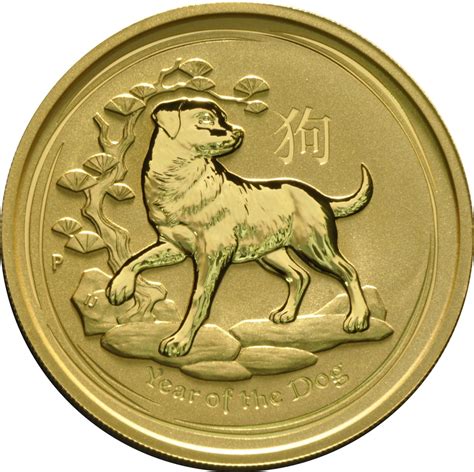 2018 2oz Perth Mint Year of the Dog Gold Coin - £2,900