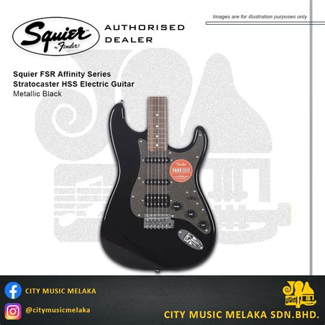 Squier By Fender FSR Affinity Series Stratocaster HSS Electric Guitar