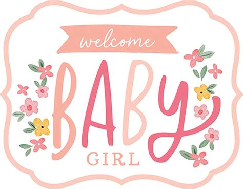 Welcome Baby Girl Collection by Echo Park