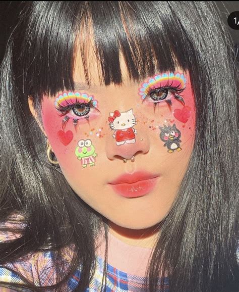 Kawaiii Harajuku Makeup Kawaii Makeup Face Art Makeup