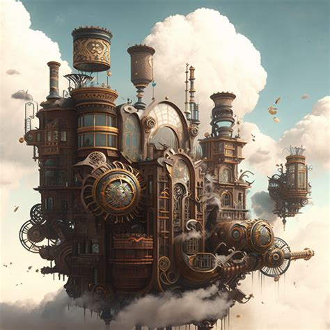 Enchanting Steampunk Castle