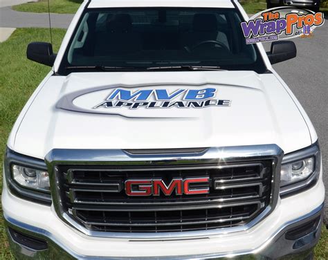 Mvb Truck Hood Bb Graphics And The Wrap Pros