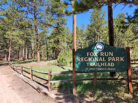 Fox Run Main Loop Hiking Trail Gleneagle Colorado