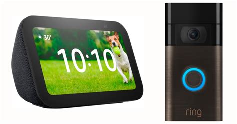 Over 100 Off This Ring Video Doorbell W 3rd Gen Echo Show 5 Bundle On Hip2save