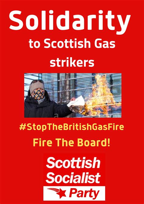 Stop the British Gas Fire : Scotland