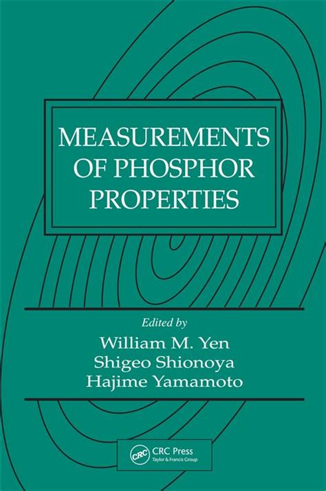 Measurements of Phosphor Properties by William M. Yen (ebook)