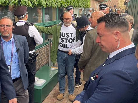 Two Activists Arrested After Wimbledon Disrupted By Just Stop Oil Protesters On Court