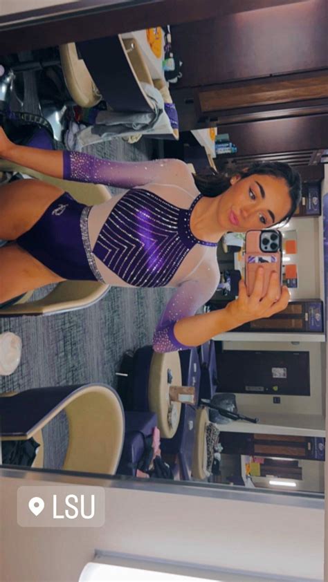 Lsu Gymnast Elena Arenas In Pink Bikini Shows Off Her Abs