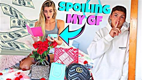 Spoiling My Girlfriend To See How She Reacts Youtube Amazing Girlfriend Love You Babe