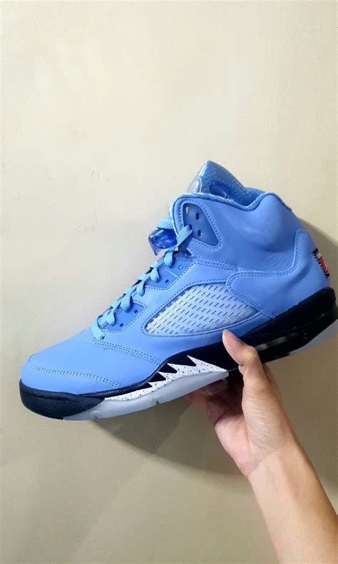 Retail Jordan 5 University Blue Mens Fashion Footwear Sneakers