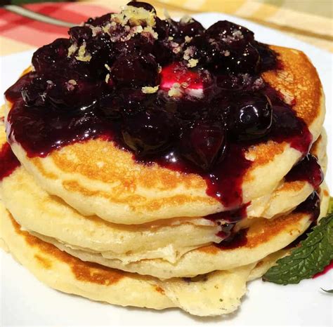 Fresh Blueberry Pancakes Norine S Nest