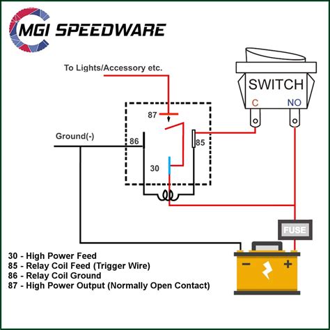 Diagram For Wiring A Relay