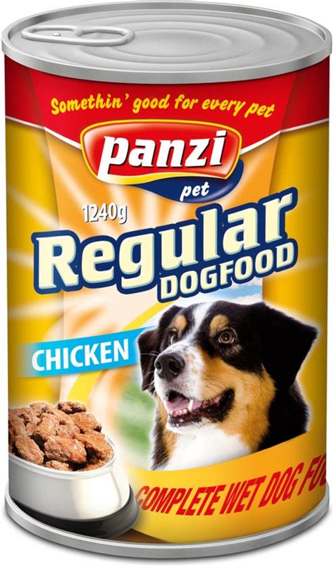 Panzi Regular Hondenvoer Blikvoer Natvoer Hond Adult Kip