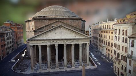 Agrippa Pantheon - Download Free 3D model by Fovea (@3dfovea) [074e9fe] - Sketchfab