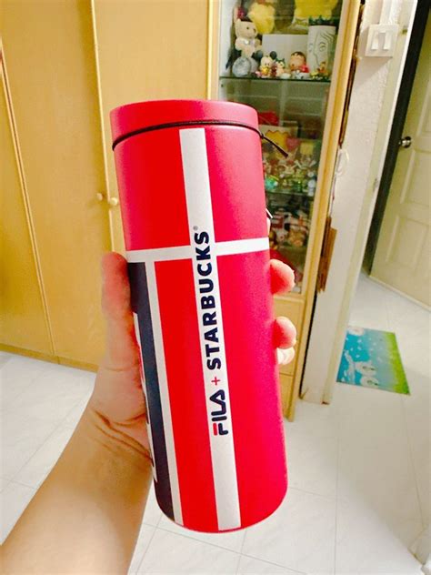 Starbucks Fila Limited Edition Stainless Steel Tumbler Hobbies