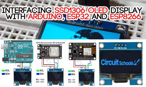 Interfacing SSD1306 OLED Display With Arduino ESP32 And