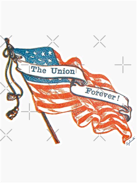 "Vintage Union Flag 1861, Restored Design" Sticker for Sale by ...