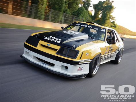 Fox Body Race Car Mustang Gt Saleen Mustang Mustang Cars