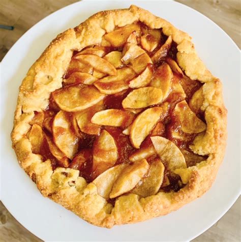 Rustic French Apple Galette · Coffee Fit Kitchen