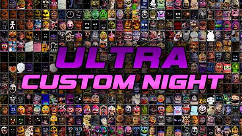 These Challenges Are Insane Fnaf Ultra Custom Night Youtube