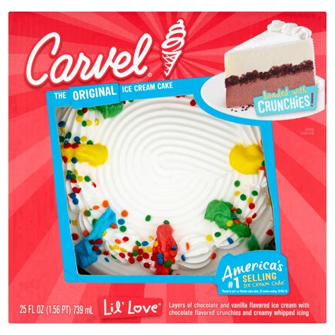 Carvel Lil' Love The Original Ice Cream Cake, 25 fl oz - ShopRite