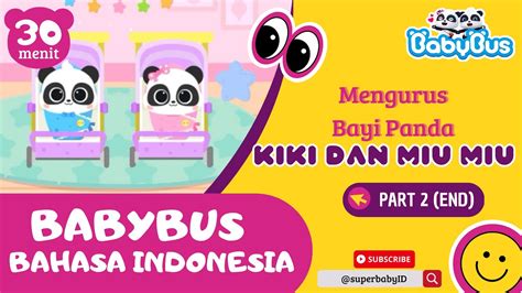 Lihat Bayi Panda Kiki Dan Miu Miu Bisa Berjalan Babybus Bahasa