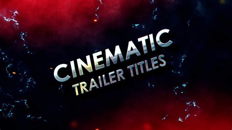 Epic Cinematic Trailer Titles EnzeeFX