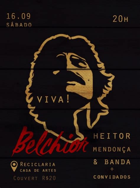 Show Viva Belchior Heitor Mendonça e Banda em Aracaju Sympla