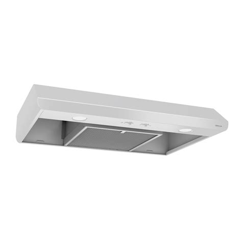 Discontinued Broan® 30 Inch Convertible Under Cabinet Range Hood 300 Max Blower Cfm White