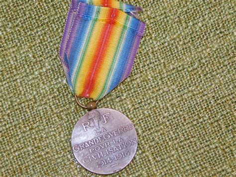 Frankreich Médaille la grande guerre pour la civilisation eBay