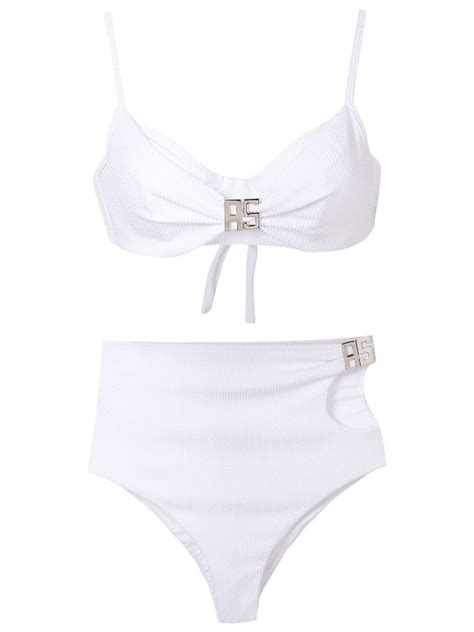 Amir Slama Cut Out Detail Bikini Farfetch