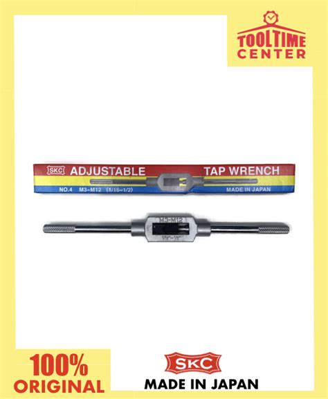 Skc Adjustable Tap Wrench No4 116 12 Or M3 M12 Made In Japan