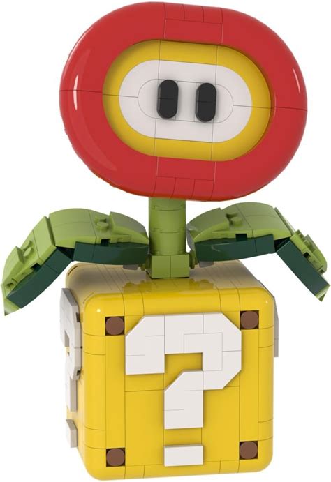 Jeamoc Piranha Plant Building Block For Super Mario Piranha