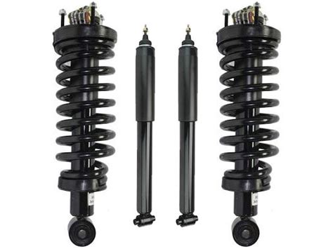 Front And Rear Suspension Strut And Shock Absorber Assembly Kit Compatible With 2003 2011