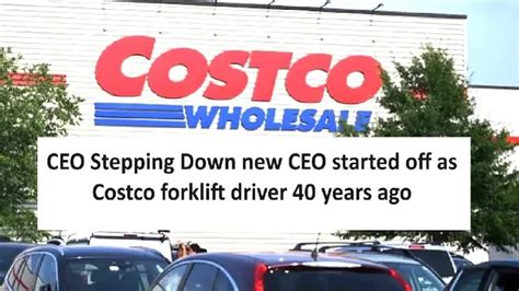 Costco CEO stepping down Jan 1st 2024 new CEO is 40yr Costco vet