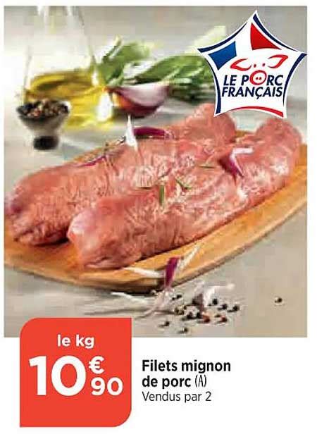 Promo Filets Mignon De Porc Chez Bi1 ICatalogue Fr