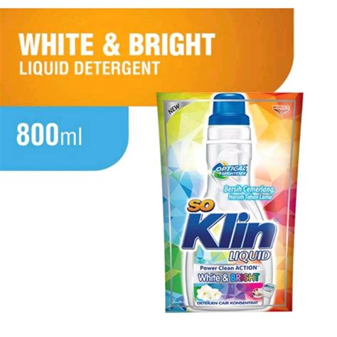 Jual SOKLIN LIQUID Deterjen Cair KONSENTRAT 720ML SO KLIN CAIR