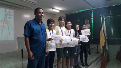 Olimpíada de Matemática 12 Colégio Nossa Senhora do Rosário Volta