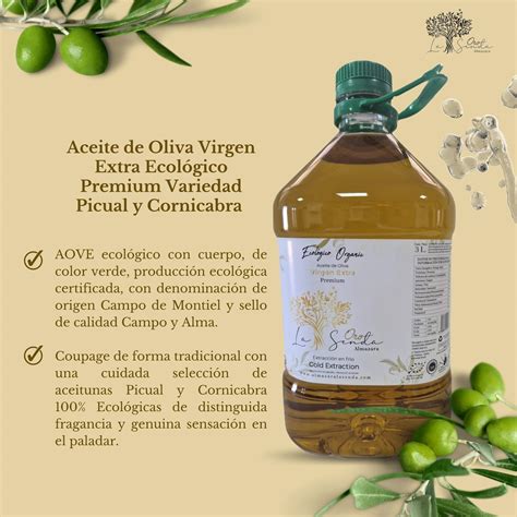 ORO LA SENDA ALMAZARA Aceite de Oliva Virgen Extra Ecológico Premium