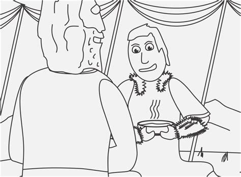 Jacob And Esau Coloring Page At GetColorings Free Printable