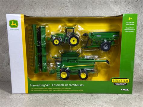 164 John Deere Harvest Set S6808320r Farmtoys4you