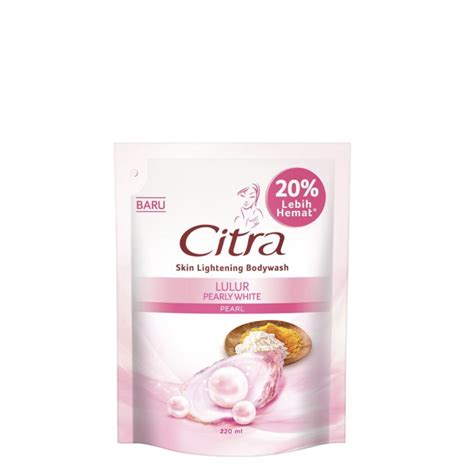 Jual Citra Lulur Pearly White Liquid Body Wash Refill Ml Shopee