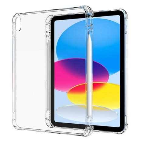 Elehold Slim Clear Case For New Ipad 10th Gen 2022 109 With Pencil