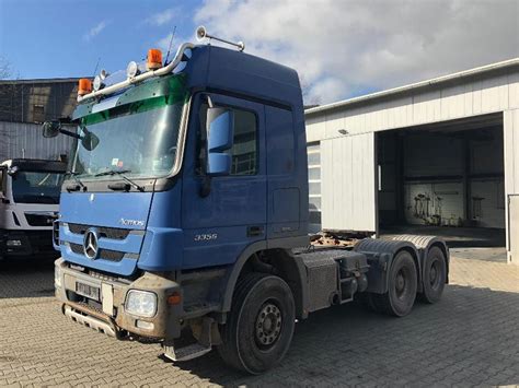 Mb Actros 3355 V8 6x4 Euro5ciĄgnik SiodŁowy Z HydraulikĄ Wywrotu